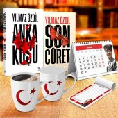 Halk Kitabevi Yılmaz Özdil Kitap Seti - Anka Kuşu-Son Cüret-2 Kupa Bardak-Takvim-Bloknot - 1
