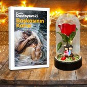 Halk Kitabevi Kırmızı Gül ve Sevgililer Teraryum Hediye Seti - Başkasının Karısı Dünya Klasiği - 1