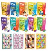 Halk Kitabevi Zeka Soruları 10lu Kitap Seti ve 4 Defter -4 - 1