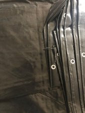 SİYAH ÇADIR BRANDA 230 GR 10 METRE X 12 METRE ÇADIR - 1