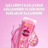 Elidor Superblend Saç Bakım Şampuanı Güçlü ve Parlak E Vitamini Makademya Yağı Kolajen 400 ml - 3