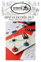 Mini Duy 10 Adet Deney Duyu Proje İçin Küçük Ampul Yuvası Minyonet Duy Okul Sınıf Elektrik Devre Deney Duyusu - 4