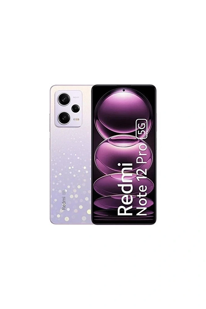 Xiaomi Redmi Note 12 Pro 5G 8GB + 256GB Pembe-Mor Cep Telefonu (İthalatçı Garantili) - 1