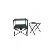 met35 Katlanır Masa + 1 Adet Kamp Taburesi thumbnail 5