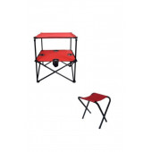 met35 Katlanır Masa + 1 Adet Kamp Taburesi thumbnail 8