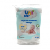 Uni Baby Organik Temizleme Pamuğu 60lı - 1