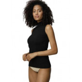 Boğazlı Sıfır Kol Body Siyah - 4