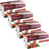 Tisan Kuşburnu Bitki Süzen Poşet Çay 4 x 20li - 1