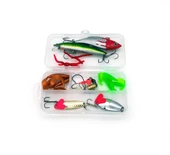 Valkyrie 28 Parça Silikon Rapala Kaşık Olta Yem ve Aksesuar Seti - 1