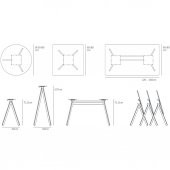 Katlanır Masa Ayağı 11.704.F thumbnail 3