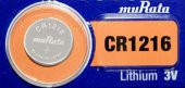 MURATA CR1216 LİTYUM 3V PİL - 1