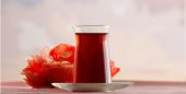 Lav vera çay seti çay takımı - 24 parça çay bardağı takımı tabağı  12 kişilik - 1