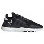 Adidas Nite Jogger siyah beyaz ayakkabı - 2