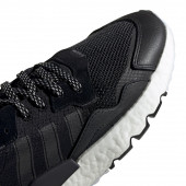 Adidas Nite Jogger siyah beyaz ayakkabı - 7