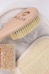 Agon Doğal Banyo Sırt & Vücut Fırçası - 5