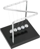 Newton'un Beşiği Sarkaç / Çarpışan Denge Topları Dekoratif Biblo - 1