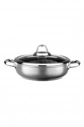 LEGGNO MST2828ST24GR MASTER TITANIUM SIĞ TENCERE GRİ 24CM - 1