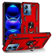 Gpack Xiaomi Redmi Note 12 5G Kılıf Vega Sert Silikon Tank Standlı Yüzüklü Mıknatıslı - 6