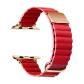 Gpack Apple Watch 4 5 44mm Kordon Strap Metal Toka Pu Deri Krd78 - 5