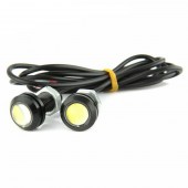 Kartal Göz Led Ayna Altı Led Eagle Eye Civatalı Kırmızı Renk 18mm - 6