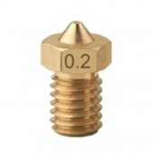 0.2 mm V6 Pirinç Nozzle thumbnail 1