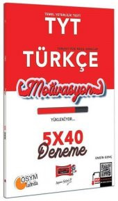 TYT Motivasyon Türkçe 5x40 Deneme Sınavı Yargı Yayınları - 1