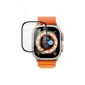 Apple Watch Ultra 49mm 3D Full Kaplama Ekran Koruyucu PET+PMMA - 1