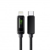 Zuidid Ultimate 20W LCD Ekranlı Hasır Örgü ve Type-C to Lightning Hızlı Şarj ve Data Kablo - 1