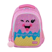 Muggle Okul Çantası Pink Ice Cream Pembe Kız Çocuk İlkokul Sırt Çantası thumbnail 1