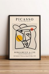 Pablo Picasso Tablo Sanatsal Ünlü Ressam Çerçevesiz Poster Yüksek Çözünürlük - 2