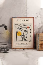 Pablo Picasso Tablo Sanatsal Ünlü Ressam Çerçevesiz Poster Yüksek Çözünürlük - 3