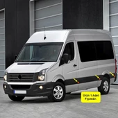 VW Crafter 2006-2016 Yan Çamurluk Etek Lamba Camı Sarı 2E0945061C - 1