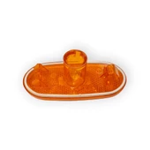 VW Crafter 2006-2016 Yan Çamurluk Etek Lamba Camı Sarı 2E0945061C - 3