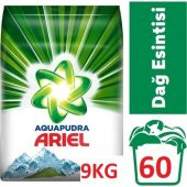 Ariel Aqua Pudra Toz Çamaşır Deterjanı Dağ Esintisi 9 KG - 1