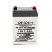 Orion 12V 2.6Ah Bakımsız Kuru Akü - 10/2022 Üretim - 1