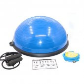 Libor Bosu Pilates Denge Topu Pilates Denge Aleti Balance Ball Yarım AY 60 CM thumbnail 1