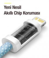 Baseus Super Şarj 1Mt İphone Şarj Kablosu Ve 480Gbps Veri Aktarım İphone 11 12 13 14 Pro Max Şarj - 5