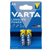 Varta 4906 Longlife Power Alkalin AA Kalem Pil 2li Paket - 1