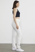Kadın Cepli Eşofman Altı - Ekru thumbnail 4
