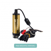 KIZILIRMAK 12 VOLT ALÜMİNYUM DALGIÇ TİPİ SIVI AKTARMA POMPASI (FİLTRE+ARAPUAR) - 2