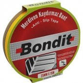 BONDİT MERDİVEN KAYDIRMAZ BANT SARI/SİYAH 25 MM*15 M - 1