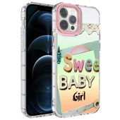 Apple iPhone 14 Pro Kılıf Kamera Korumalı Renkli Desenli Sert Silikon Zore Korn Kılıf thumbnail 11