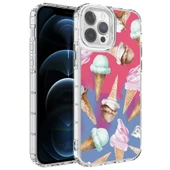 Apple iPhone 14 Pro Kılıf Kamera Korumalı Renkli Desenli Sert Silikon Zore Korn Kılıf thumbnail 12