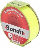 BONDİT MERDİVEN KAYDIRMAZ BANT SARI/SİYAH 50 MM*15 M - 1