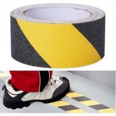 BONDİT MERDİVEN KAYDIRMAZ BANT SARI/SİYAH 50 MM*15 M - 2
