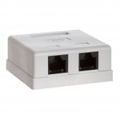 Cat. 6 RJ45 Çiftli Data Kutusu (Dolu) - 1