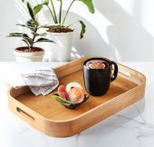 Rossel Premium Bambu Tepsi 46x33 cm G3303 - 1