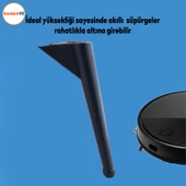 Gonca Lüks Mobilya Kanepe Tv Ünitesi Koltuk Ayağı 20 Cm Siyah Konsol Ayakları - 3