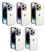 Apple iPhone 14 Pro Kılıf Zore Sun Kenarları Renkli Şık Tasarım Kılıf thumbnail 8