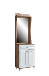 Erezoğulları Mobilya Venüs Aynalı Dolaplı Ayakkabılık Portmanto 165x37x200 - 3